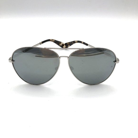 RAG & BONE Aviator RNB1006/S Silver Metal Frame Gray Mirror Lens Sunglasses - Picture 4 of 10